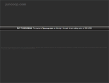 Tablet Screenshot of juncoop.com